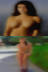Nude cute lonely woman women in.